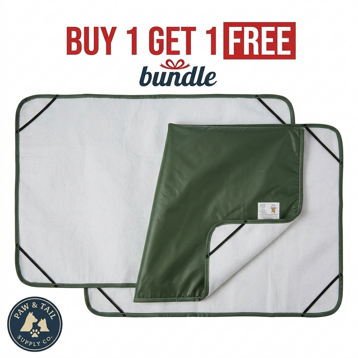 Buy 1, Get 1 FREE | PoochPads Indoor Turf Replacement Dog Potty Pad Medium 18" x 28" Reusable