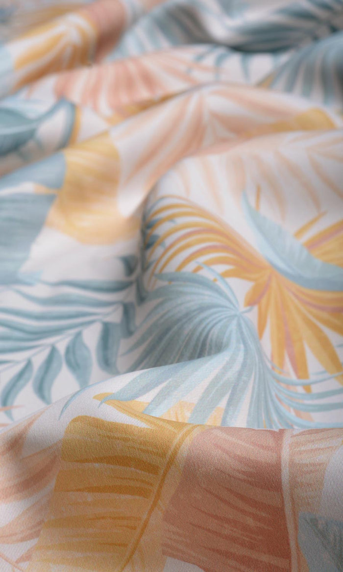 Botanical Floral Any Size Style Curtains (Pink/ Blue/ Yellow)
