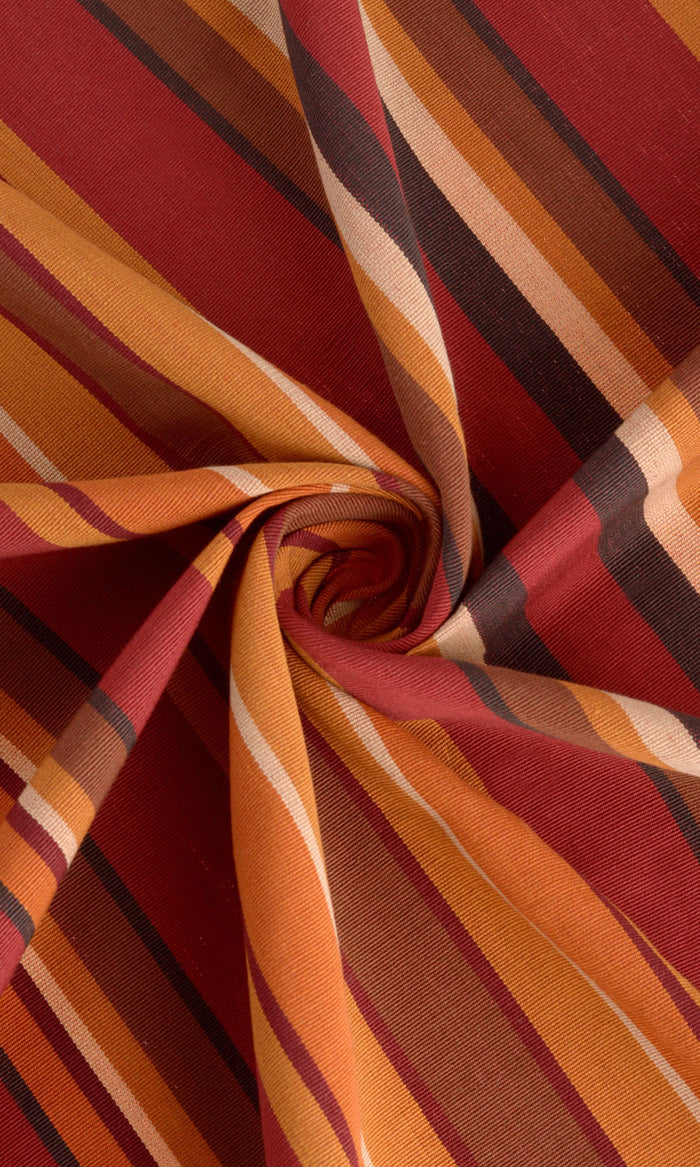 Cotton Curtains / Drapes / Window Drapery Panels (Red/ Orange/ Maroon)