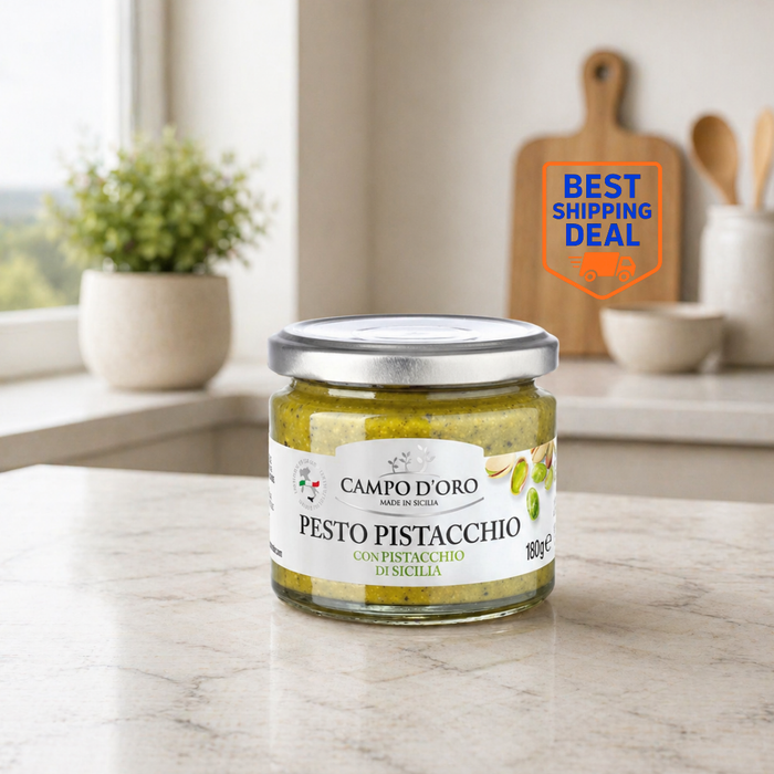 Campo D'Oro Pistachio Pesto w/Sicilian Pistachios