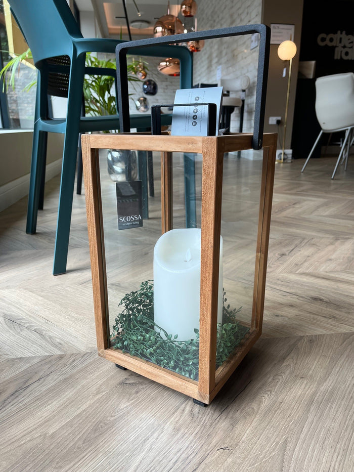 Small - Teak / Lava Grey