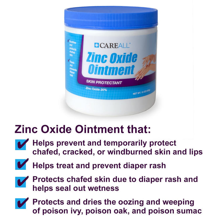 CareAll Zinc Oxide Skin Protectant Ointment 15 oz. Jar