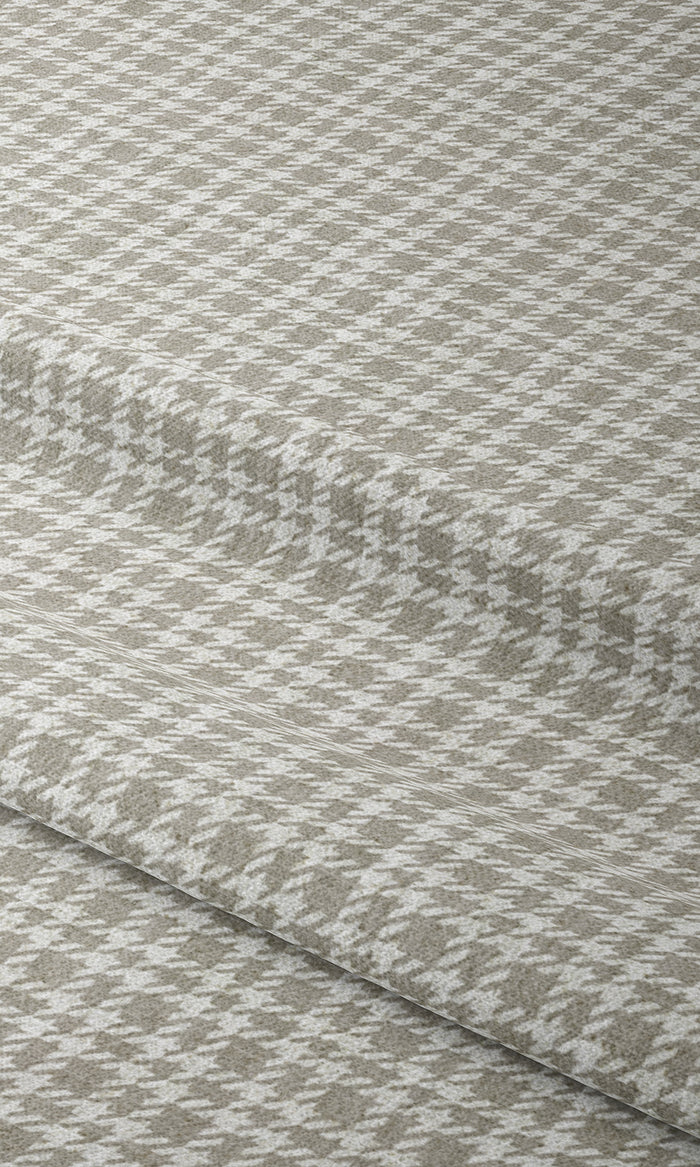 Check Patterned Drapery for Living, Bedroom, Kitchen, Bathroom (Grey/ White)