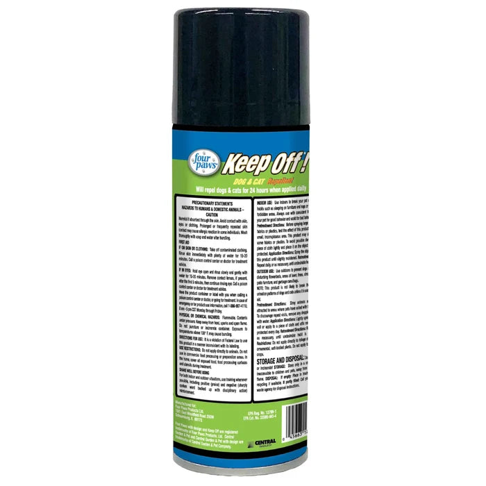 Cat Four Paws Keep Off! Indoor Outdoor Dog Repellent 10 Oz.