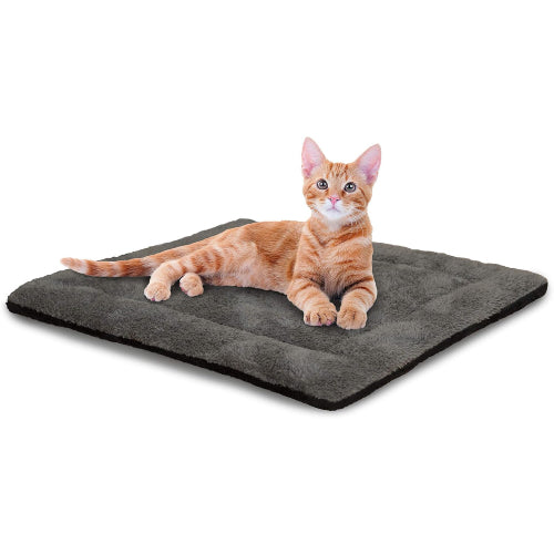 Cat K&h Self-warming & Dog Pad 21x17 Cozy Heat Reflecting Pet Bed Mat Gray/black
