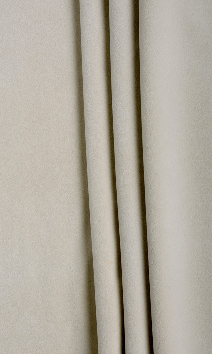 Velvet Home Textile Fabric Material By the Metre (Pale Grey)