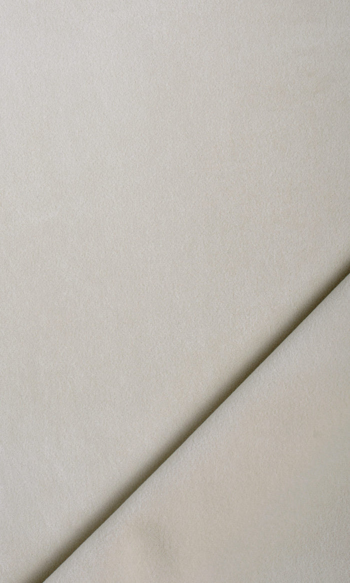Velvet Fabric Material By the Metre (Pale Grey)
