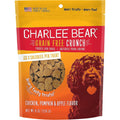 Charlee Bear Grain-Free Bear Crunch Chicken, Pumpkin & Apple Flavor 8 oz. USA Made Pocket Perfect Training Treats