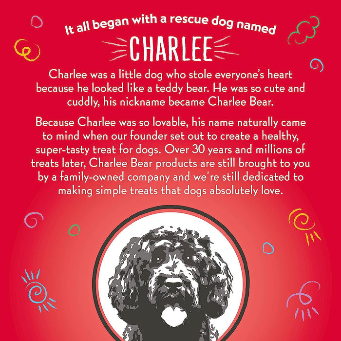 Charlee Bear Grain-Free Bear Crunch Chicken, Pumpkin & Apple Flavor 8 oz. USA Made Pocket Perfect Training Treats