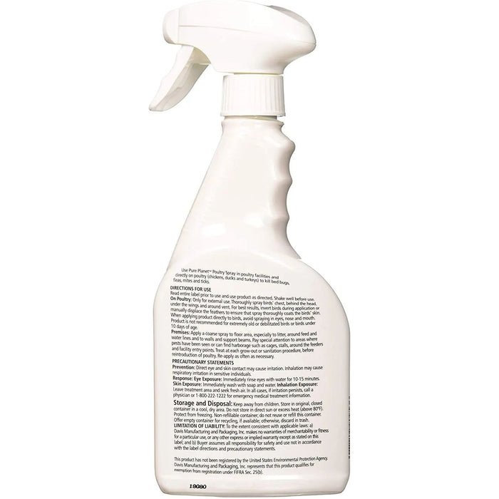 Davis Pure Planet Poultry Spray 22 oz. Davis Manufacturing