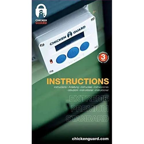 ChickenGuard Extreme Automatic Chicken Coop Door Opener ChickenGuard