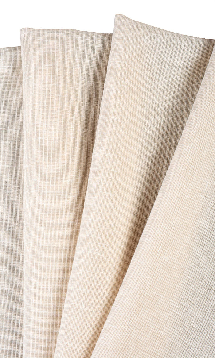 Plain Sheer Any Size Style Curtains (Beige)