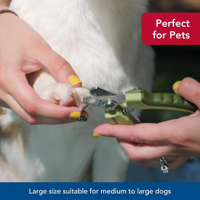 Coastal Pet Safari Professional Dog Nail Trimmer Large Stainless Steel