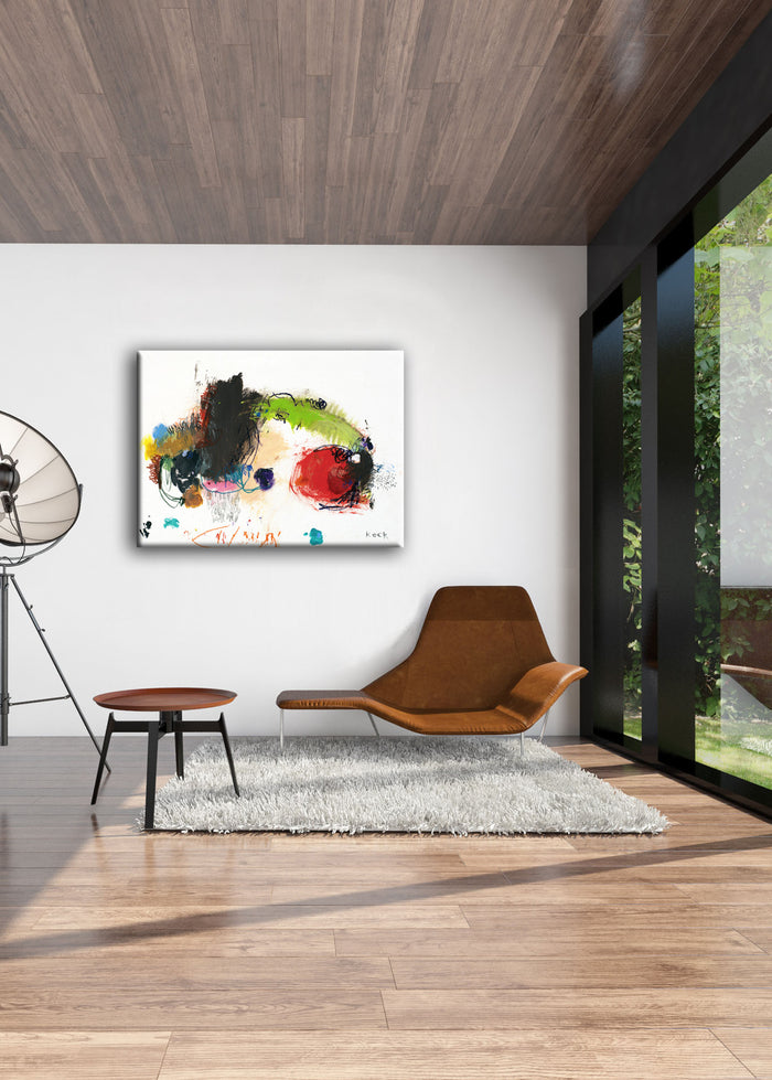 Expressive & Colorful artworks of Michel Keck. Explosive colored art prints in all shapes and sizes at michel keck gallery.