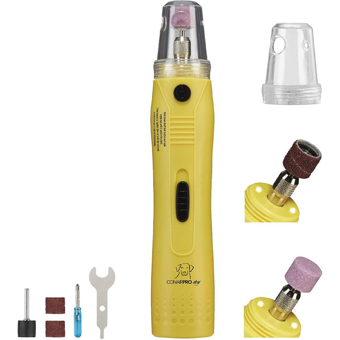 Conair Pro Professional Cordless Two-Speed LED Dog Nail Grinder ConairPro