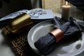 Copper Napkin Ring Holder