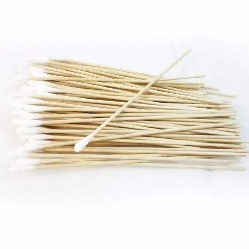 Cotton Tipped Applicators Swabs 6" Wood Handle Craft Q Tip 200CT Dynarex