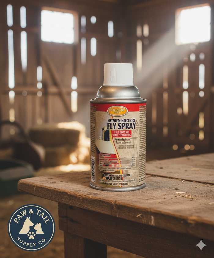 Country Vet Metered Fly Control Spray Refill 30 Day Supply 2-Pack
