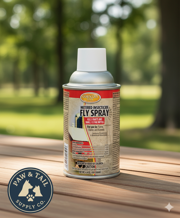 Country Vet Metered Fly Control Spray Refill 30 Day Supply