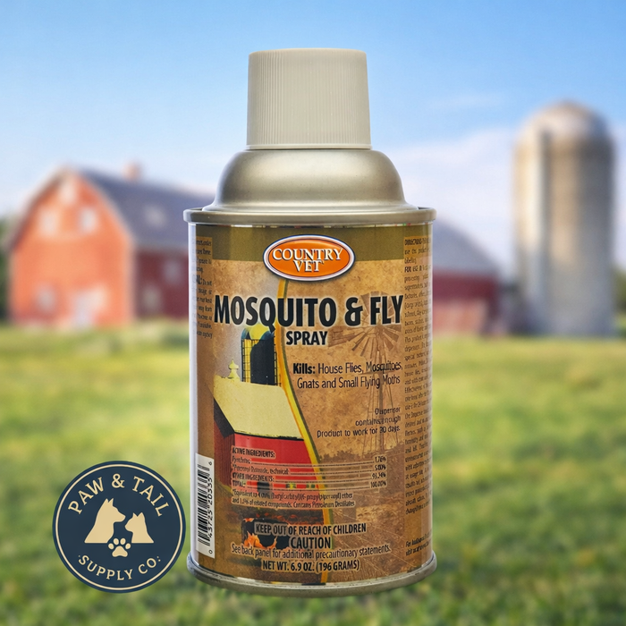 Country Vet Mosquito & Fly Spray 6.9 Oz Insect Killer Farms Outdoors