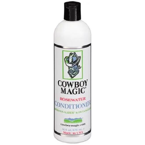 Cowboy Magic Concentrated Rosewater Conditioner 16 oz. Horse Dogs Cat & Humans Cowboy Magic