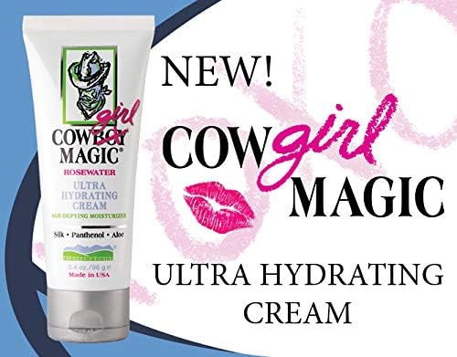 Cowgirl Magic Ultra Hydrating Lotion Shea Butter Aloe Vitamin E Healthy Skin 3.4 oz.