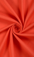 Cotton Blend Home Décor Fabric By the Metre (Orange/ Red)