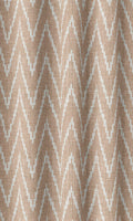 Chevron Print Drapes (Blush Pink/ White)