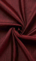 Faux Silk Curtains (Burgundy)