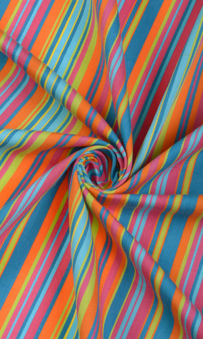 Cotton Curtains / Drapes / Window Drapery Panels (Pink/ Blue)