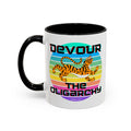 Devour The Oligarchy Accent Coffee Mug 11oz