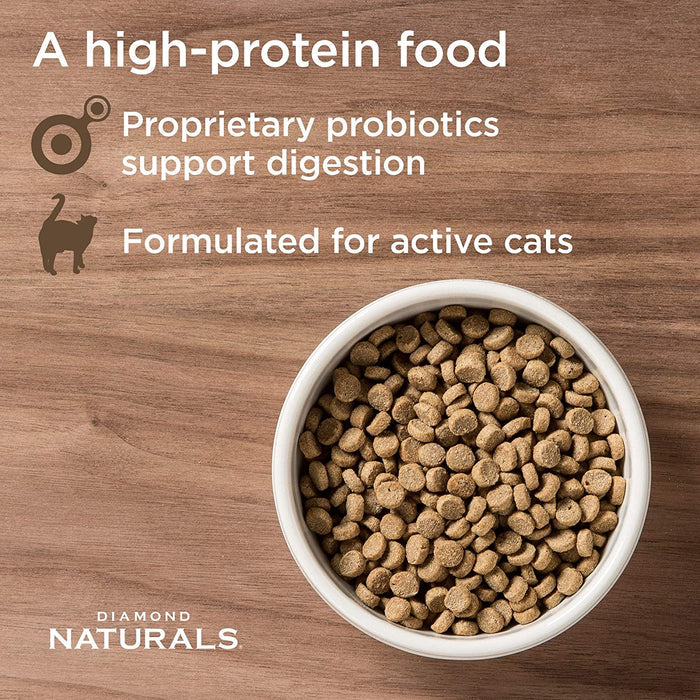 Diamond Naturals Active Cat Chicken Meal & Rice Formula 6 lbs. Diamond Natural