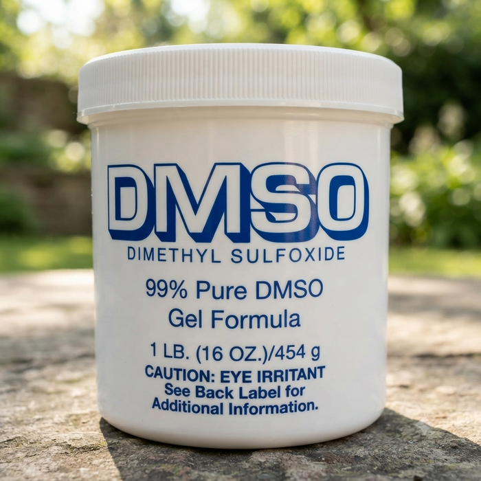 DMSO Gel 99% Dimethyl Sulfoxide External Solvent Pure Gel 16 oz.