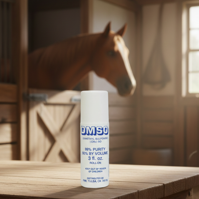 DMSO Roll On Dimethyl Sulfoxide 99% Solvent Roll-On Applicator 3 oz.
