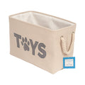 Dog Country Living Foldable Fabric Toy Storage Bin - Convenient Organizer Pet Accessories