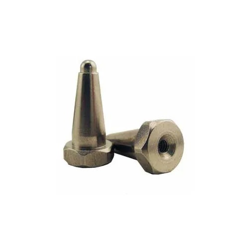 Dogtra 1″ Dog Collar Surgical Steel Contact Point Silver
