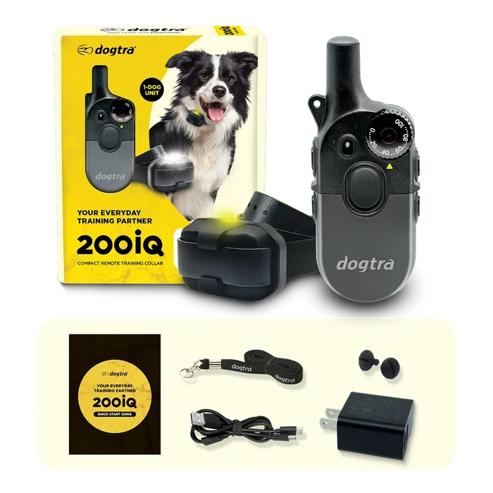Dogtra 1/2 Mile 1 Dog Compact Remote Trainer 200iq E-collar
