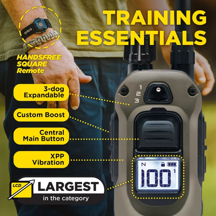 Dogtra 3/4 Mile 1 Dog X-series Handsfree Remote Trainer Training System