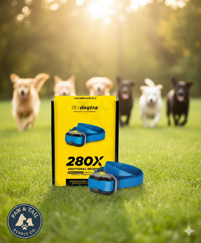 Dogtra Add a Collar for 280x Blue Led Dog E-collar Waterproof