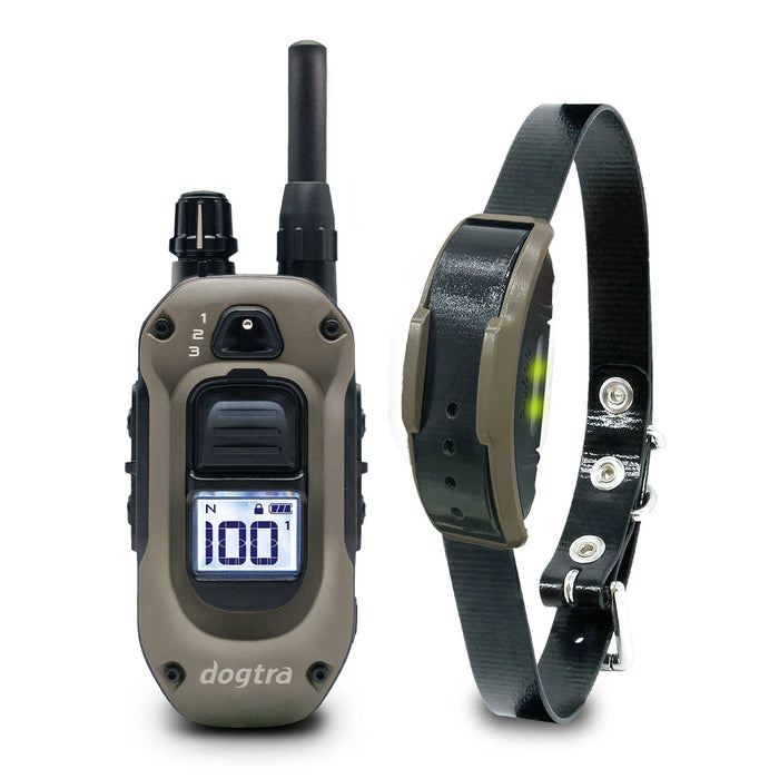 Dogtra Remote Dog Trainer 3/4 Mile Expandable Black 1900X