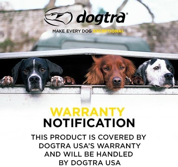 Dogtra Remote Release Deluxe Remote Launcher Black Advanced Training System for Dogs