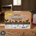 Double-Tuf Beginner Poultry Starter Kit with Heat Lamp Feeder & Waterer