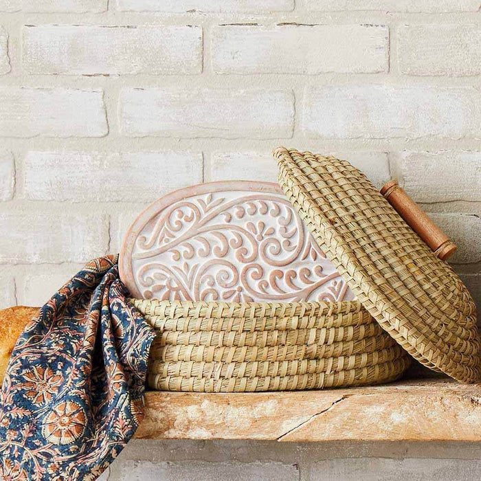Double Vine Breadwarmer with Lid