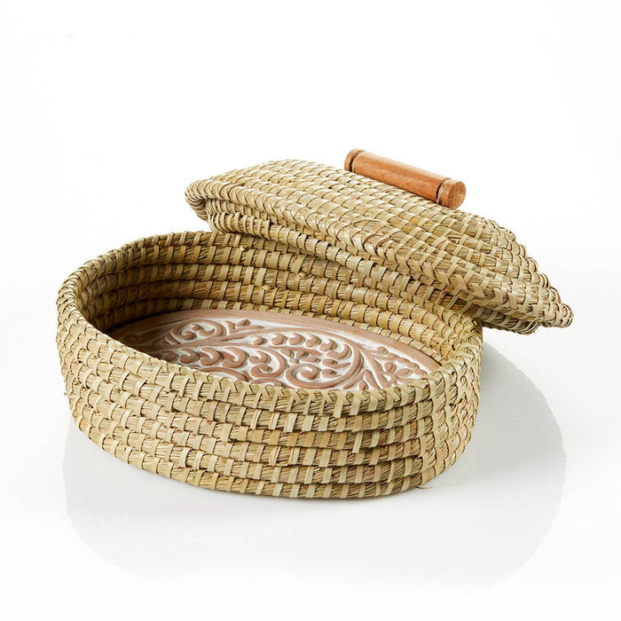 Double Vine Breadwarmer with Lid