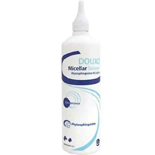 Douxo Micellar Pet Ear Cleanser Solution 4.2 oz Hypoallergenic Ear Cleaner