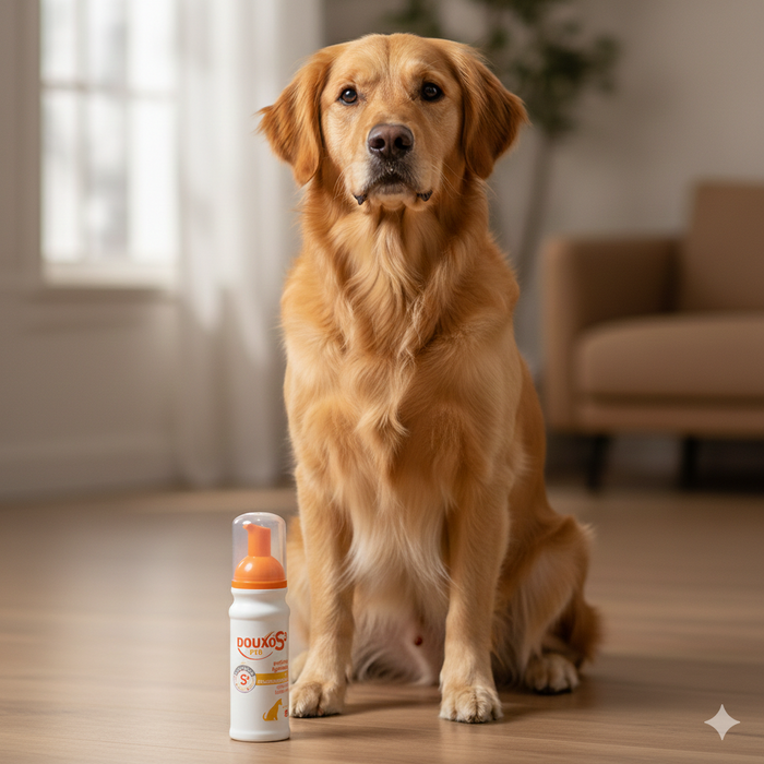 Douxo S3 PYO Mousse Dogs No-Rinse Skin Coat Care 5.1 oz