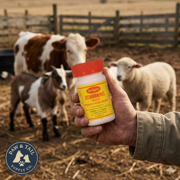 Dr. Naylor Dehorning Paste Prevents Horns Growth Cattle Goat Sheep 4 oz.