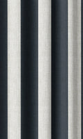 Striped Print Home Décor Fabric By the Metre (Blue/ White)