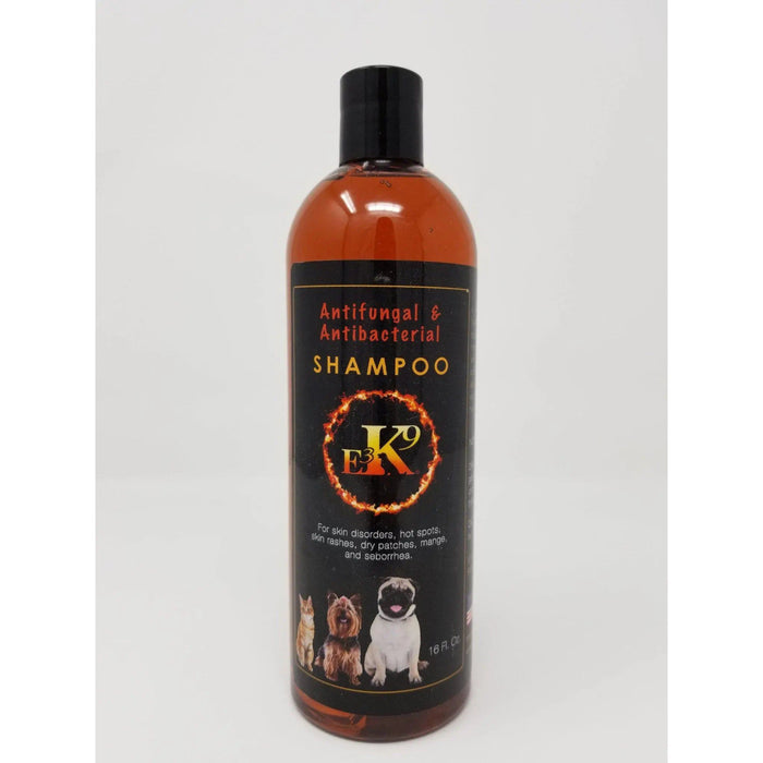 E3 K9 Antifungal Antibacterial Hot Spots Shampoo Pets 16 oz. E3 K9