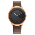 Edge Baseline Black Dial Stainless Steel Strap Watch 1843WL03